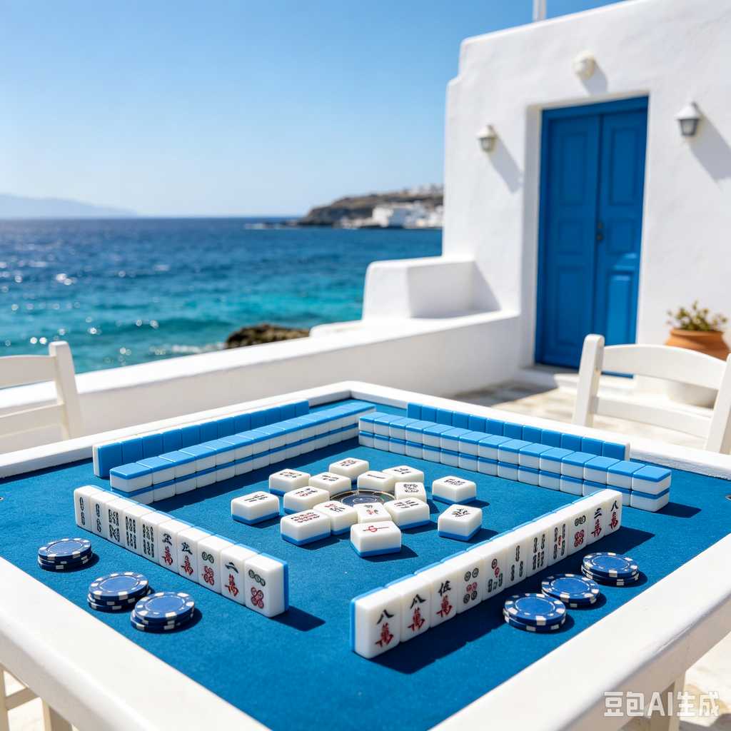 two tone mahjong set design