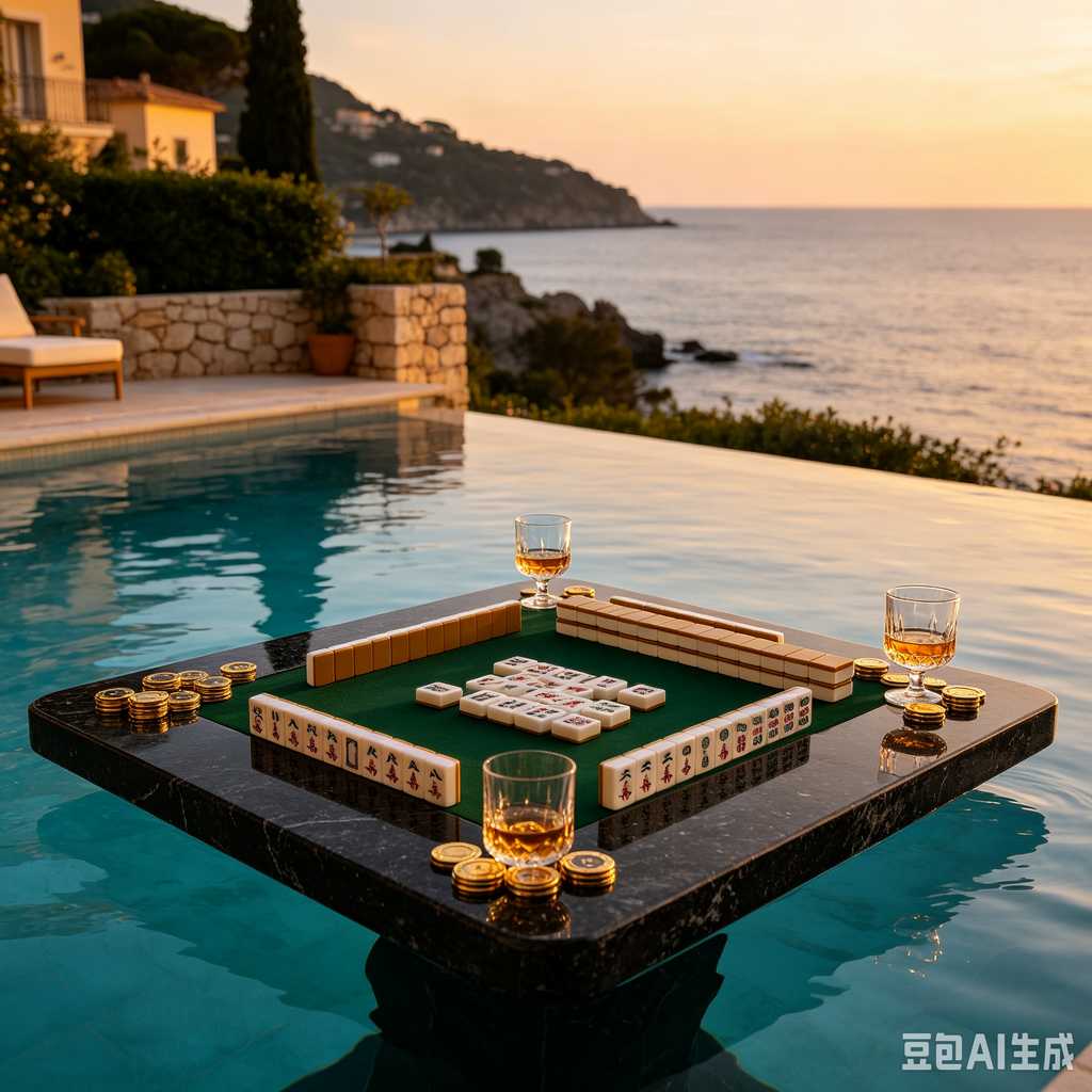 mahjong rule card included