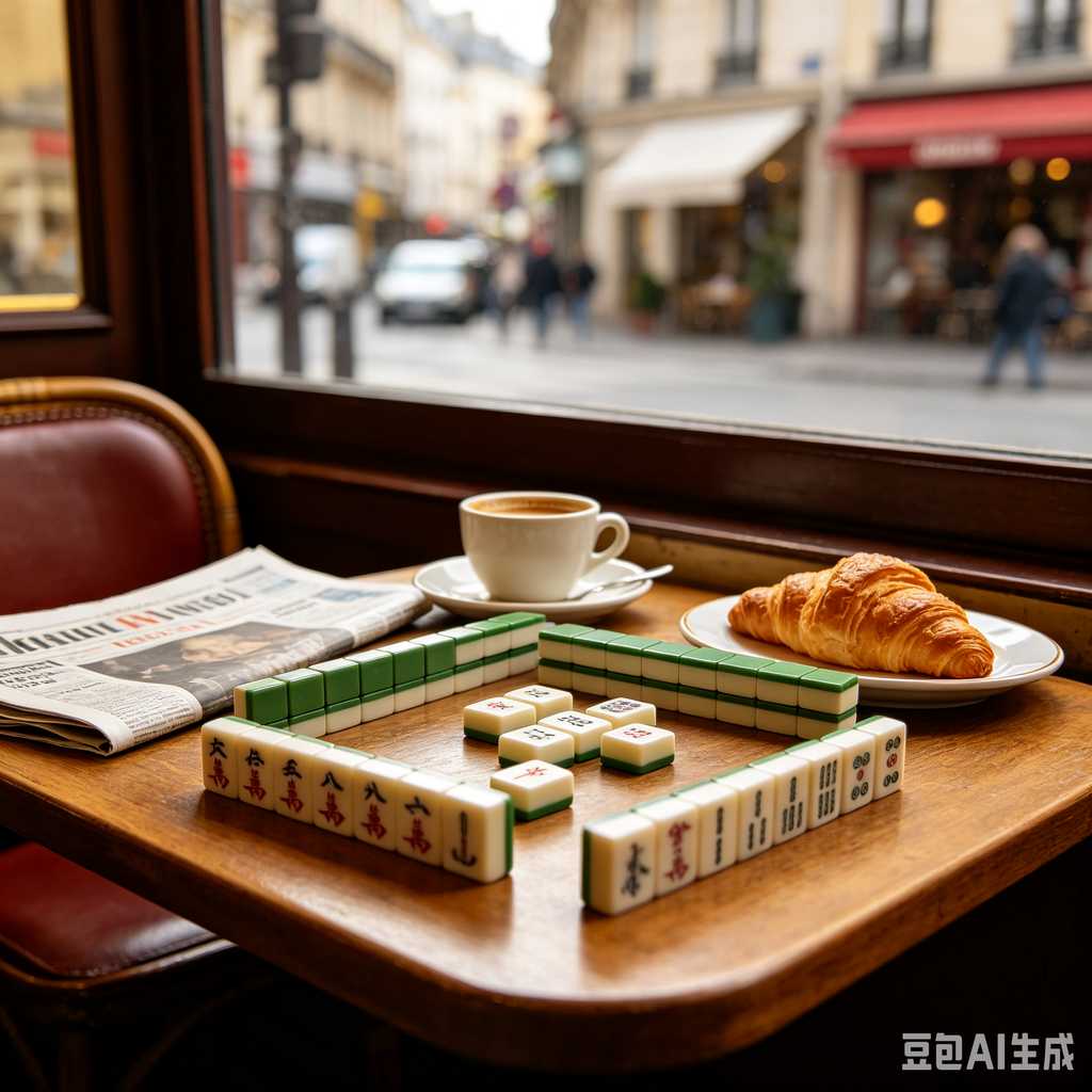 handheld mahjong tiles set
