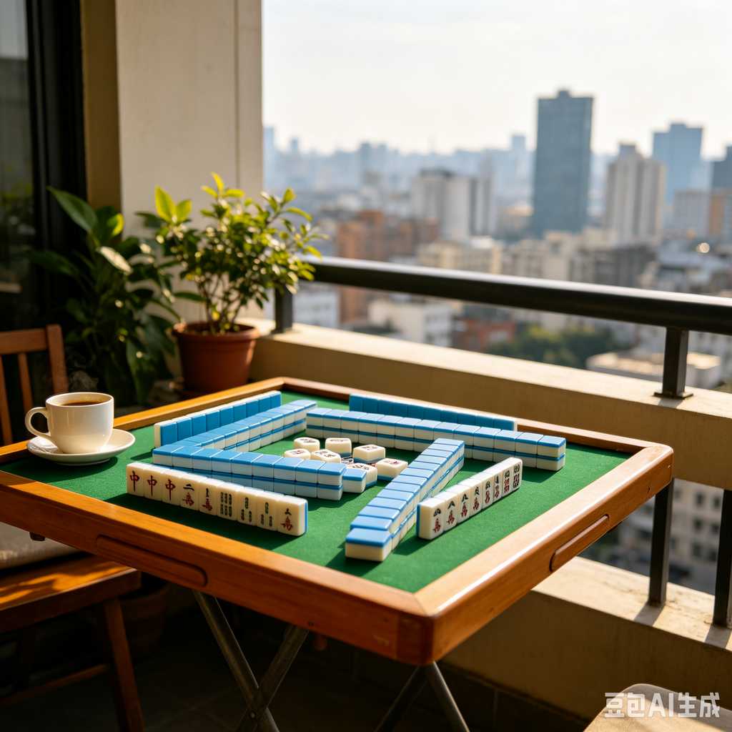 bright color mahjong tiles