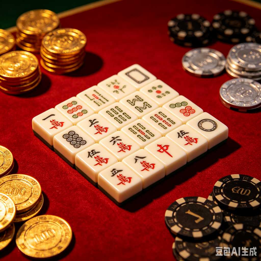mahjong set for family game night