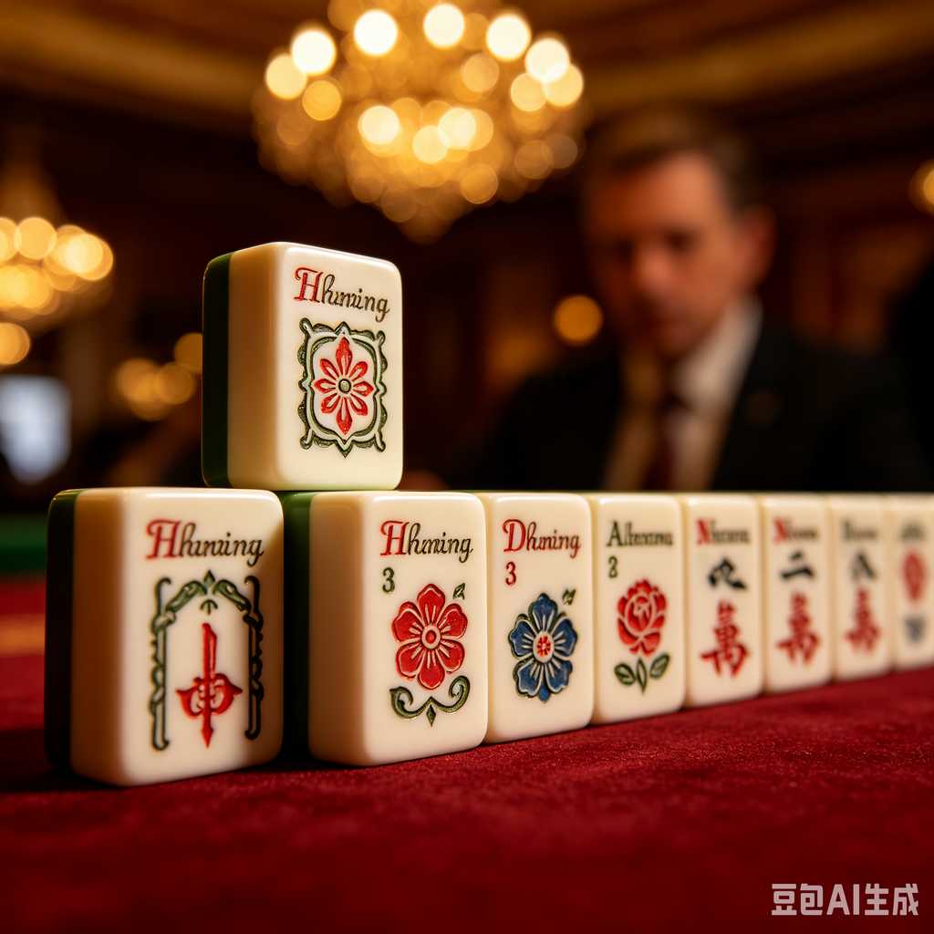 vintage mahjong set value
